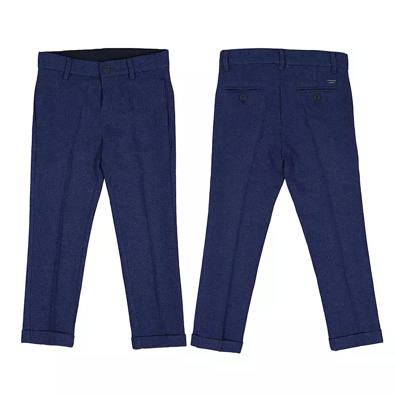 Mayoral Mini Navy Tailored Pants _3514-82