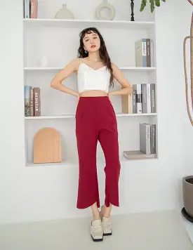 Mindy Pants in Wine