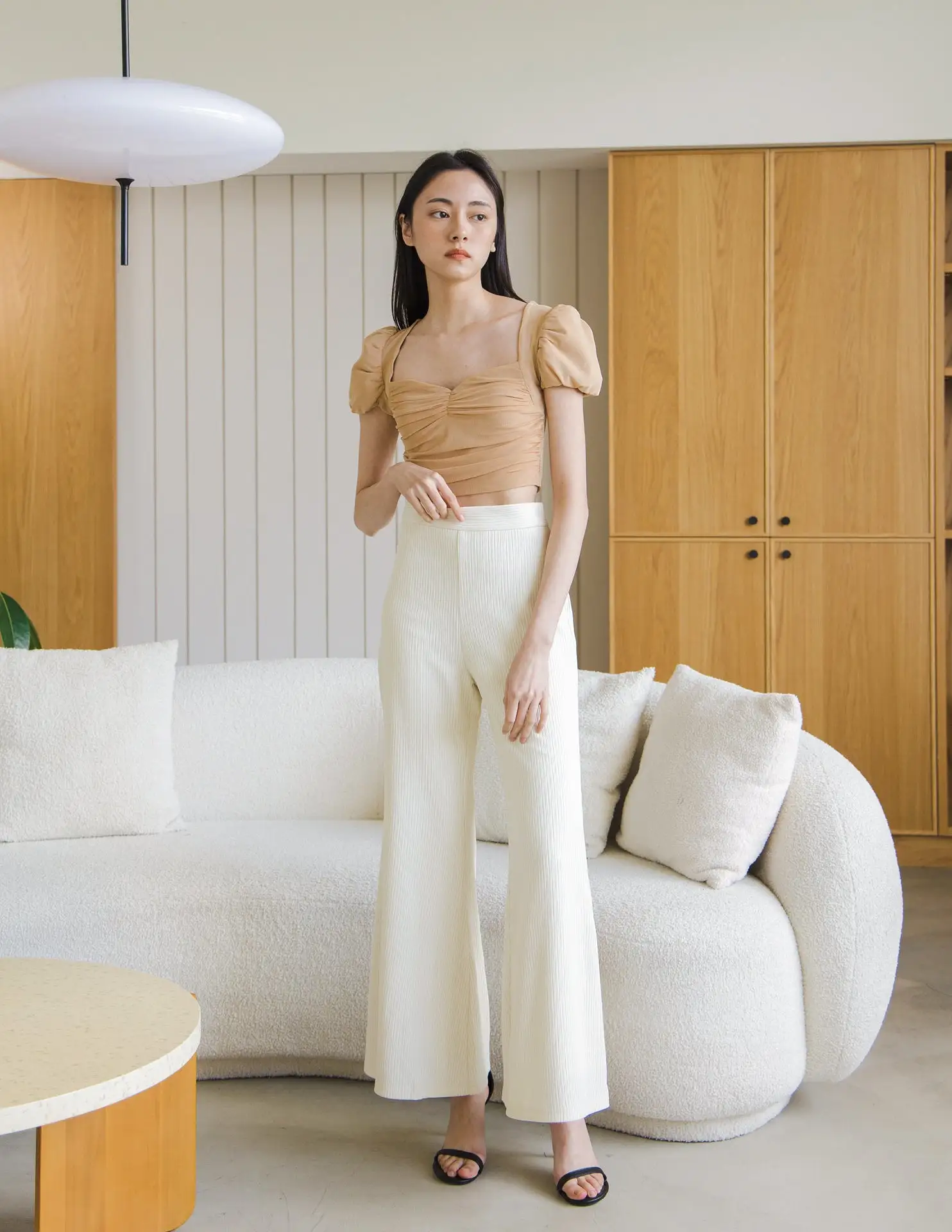 Nana Pants in Ivory