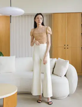 Nana Pants in Ivory