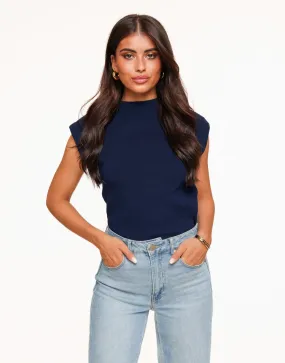 Navy Spencer - Top