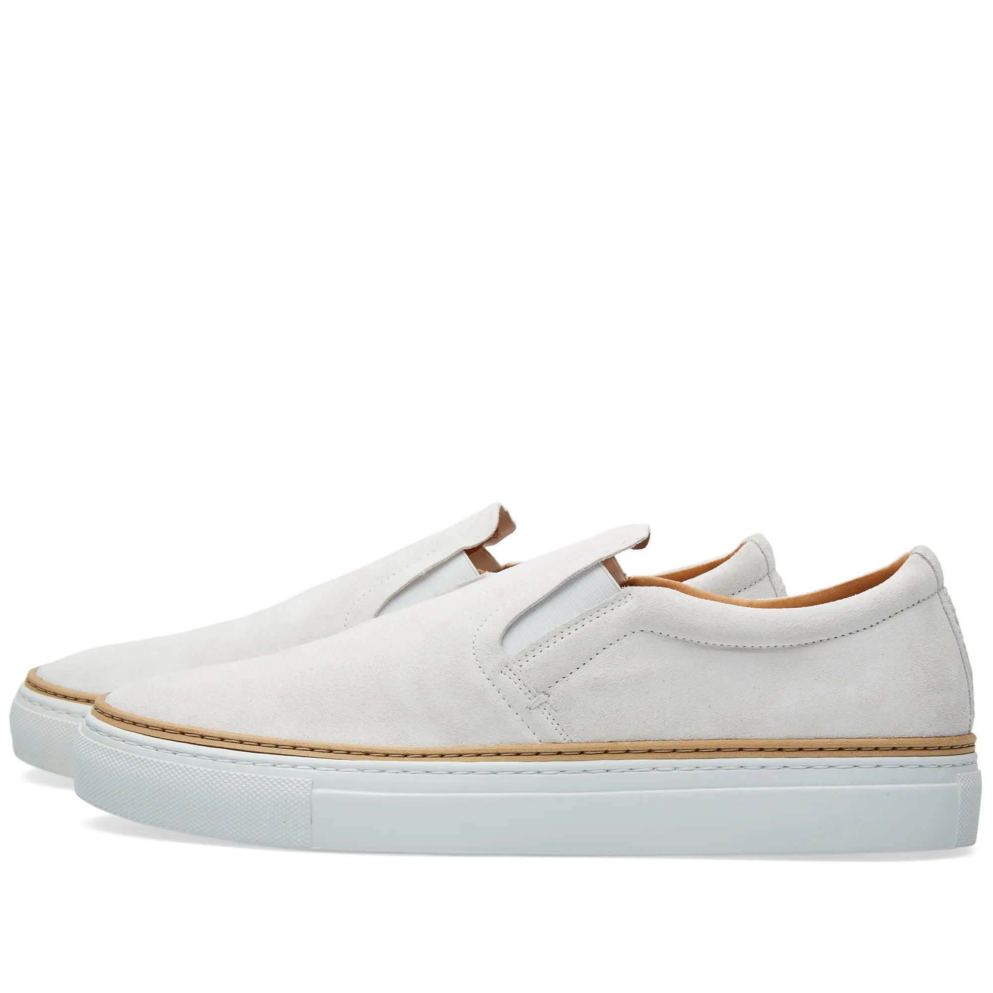 No. 288 Houston Slip On SneakerOff White Suede