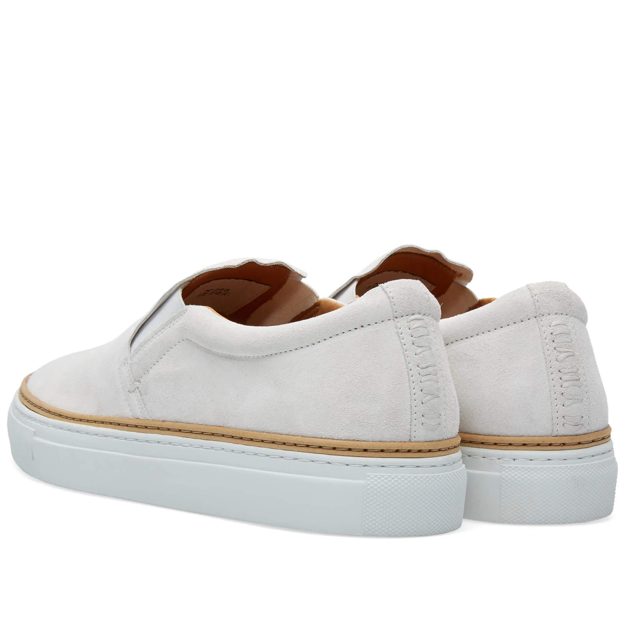 No. 288 Houston Slip On SneakerOff White Suede