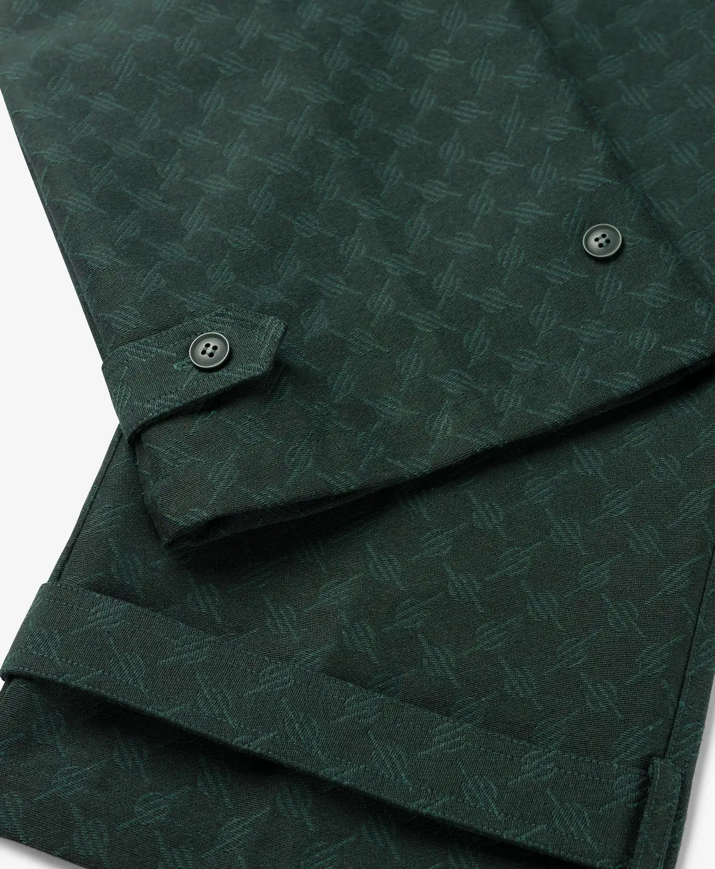 Pine Green Imani Monogram Pants