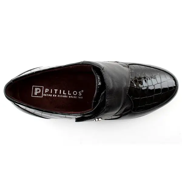 Pitillos Black Walking Shoe