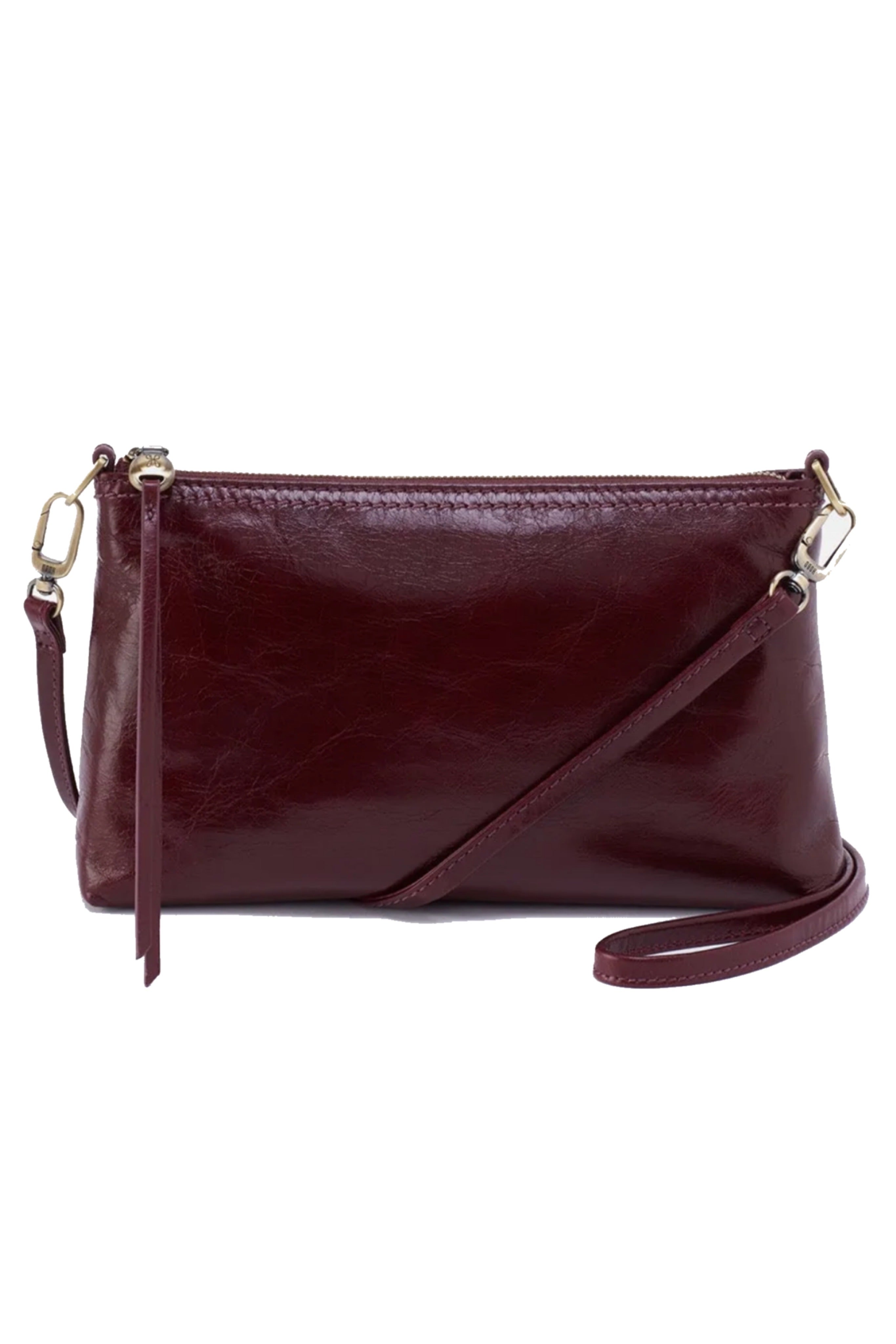 Polished Leather Darcy Crossbody