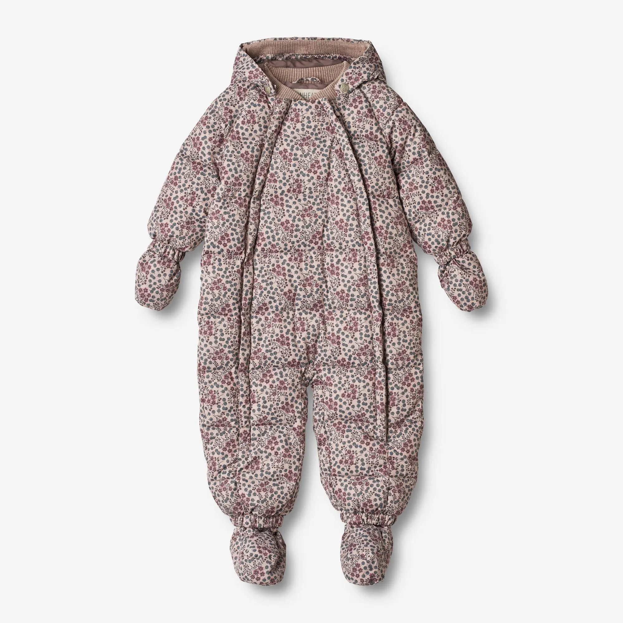 Puffer Baby Suit Edem | Baby - pale lilac berries