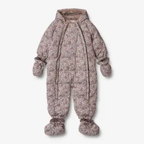 Puffer Baby Suit Edem | Baby - pale lilac berries