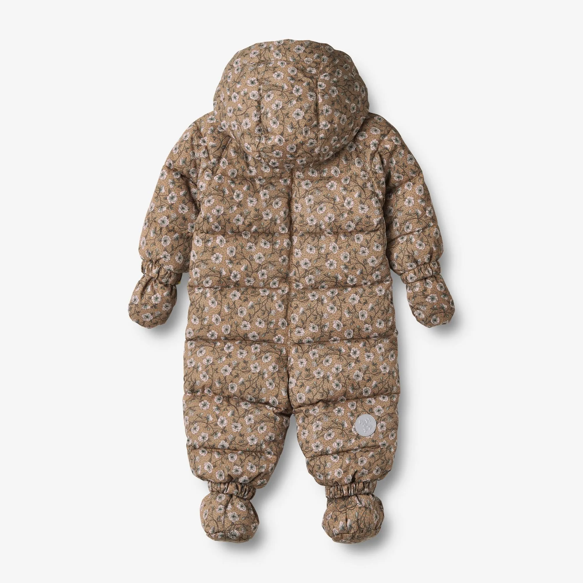 Puffer Baby Suit Edem - caramel anemones