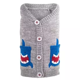 Shark Pocket Dog Cardigan