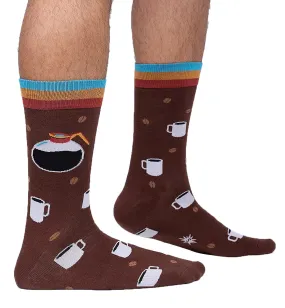 SOCK it to me Men's Crew Socks (Prints) - Pot head