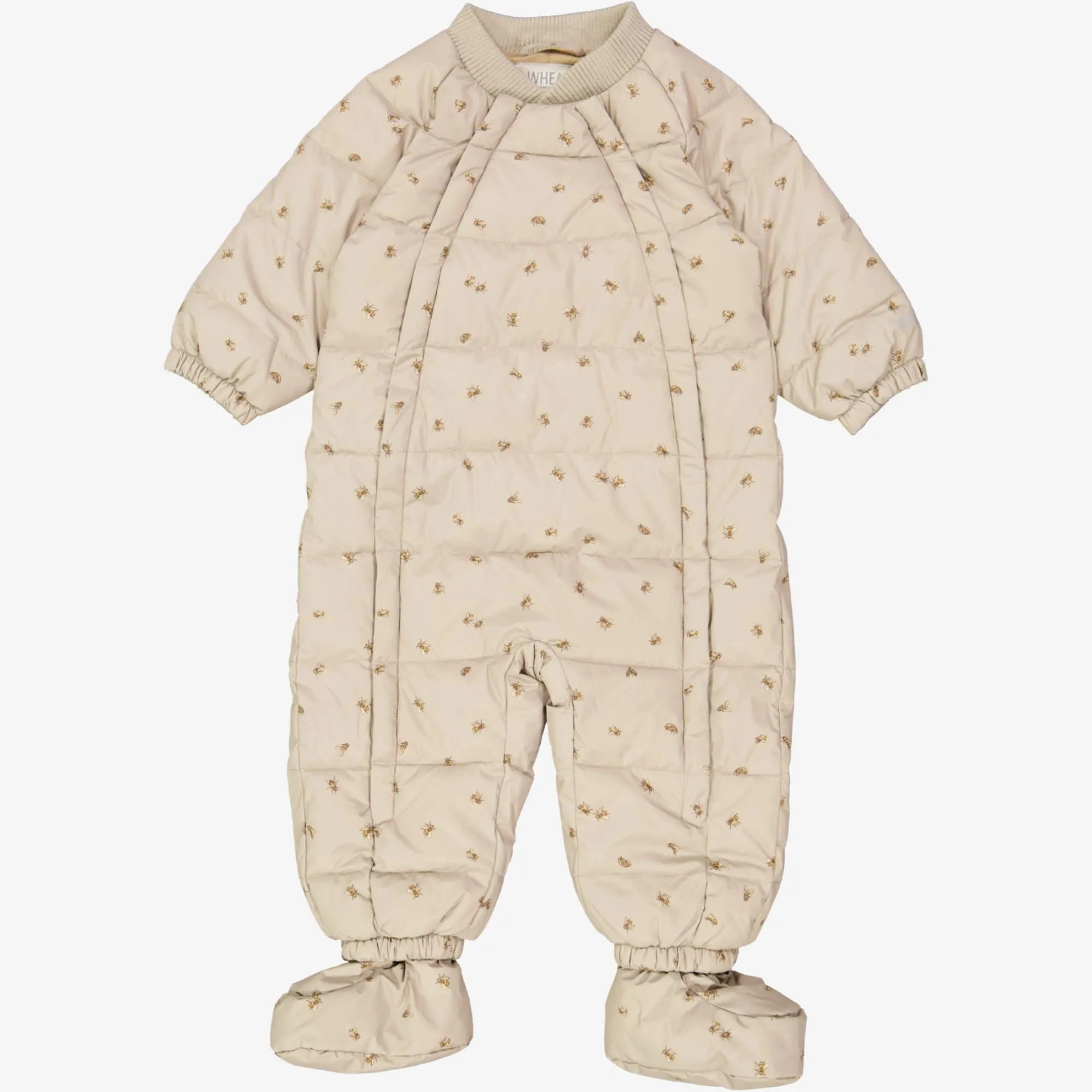 Summer Puffer Baby Suit Nunu | Baby - gravel bumblebee