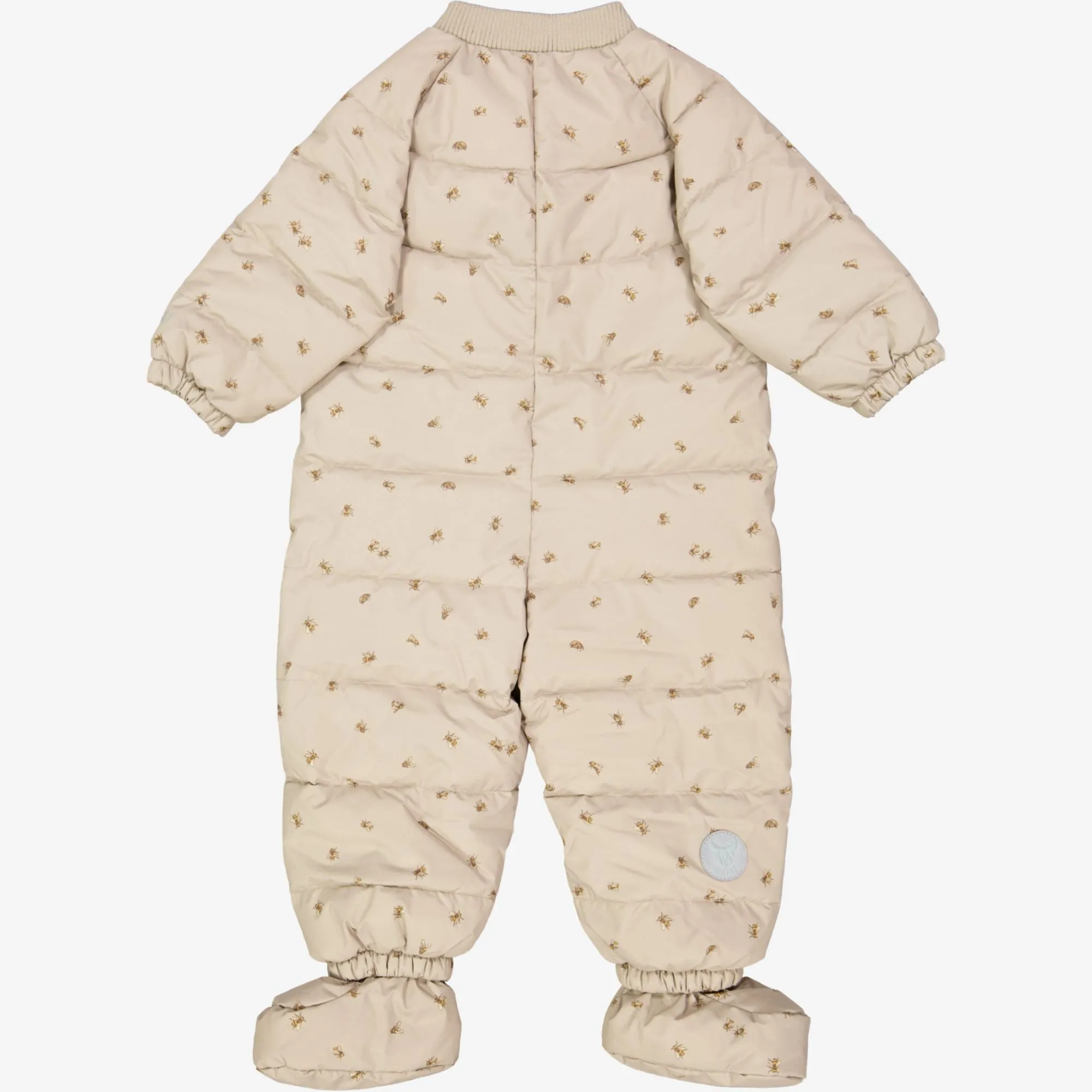 Summer Puffer Baby Suit Nunu | Baby - gravel bumblebee