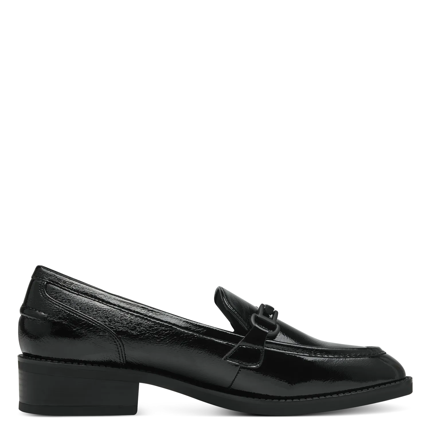 Tamaris Black Patent Loafers