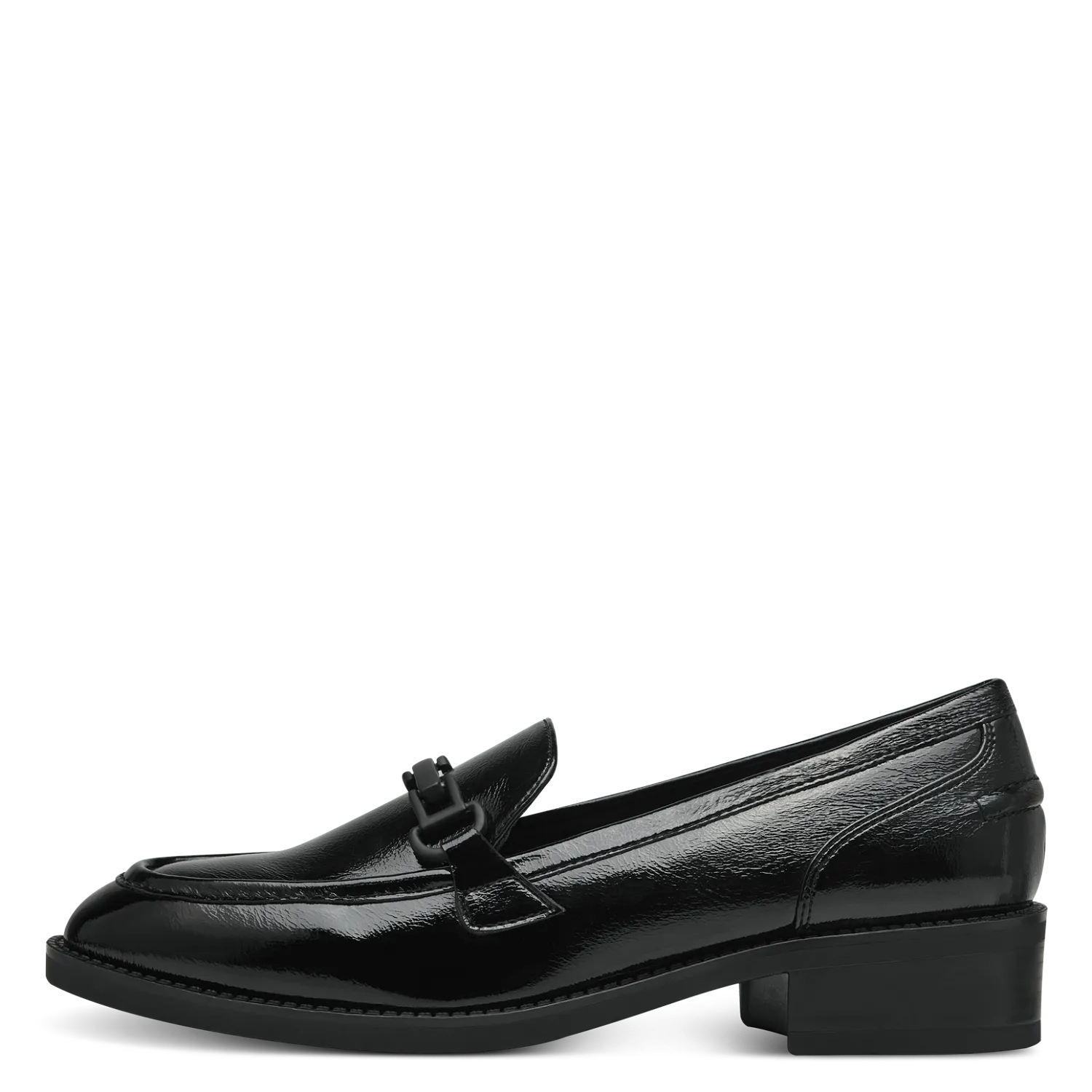 Tamaris Black Patent Loafers