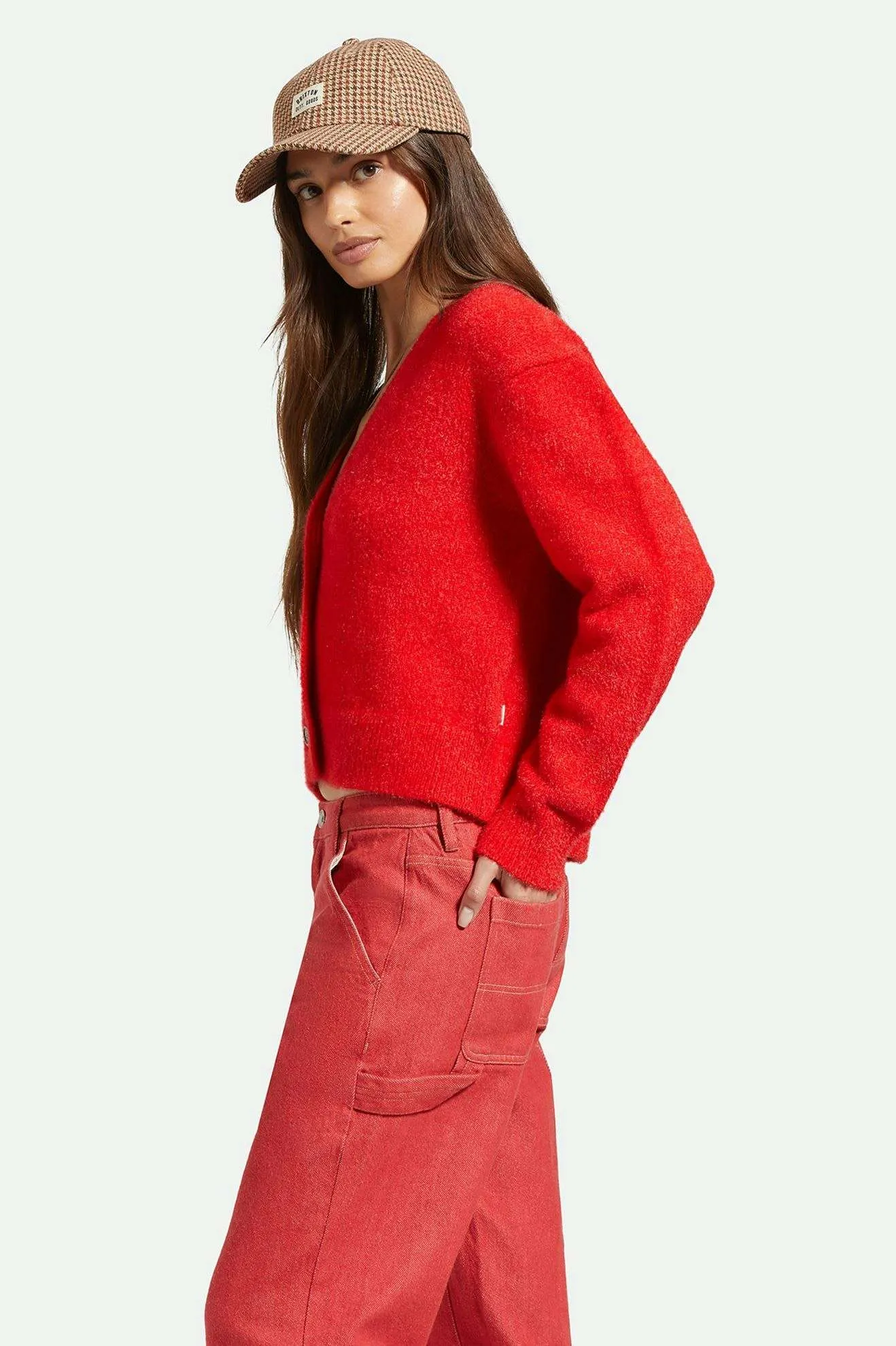 Town Cardigan - Mars Red