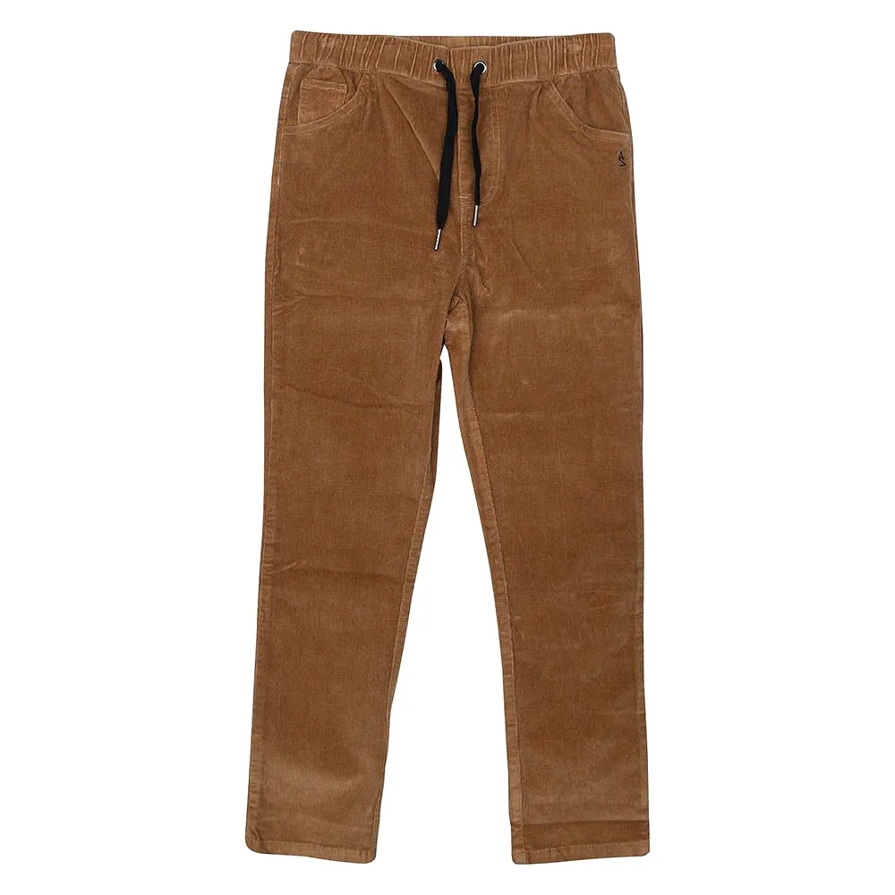 Trusty Mini Cord Pants Dark Tan