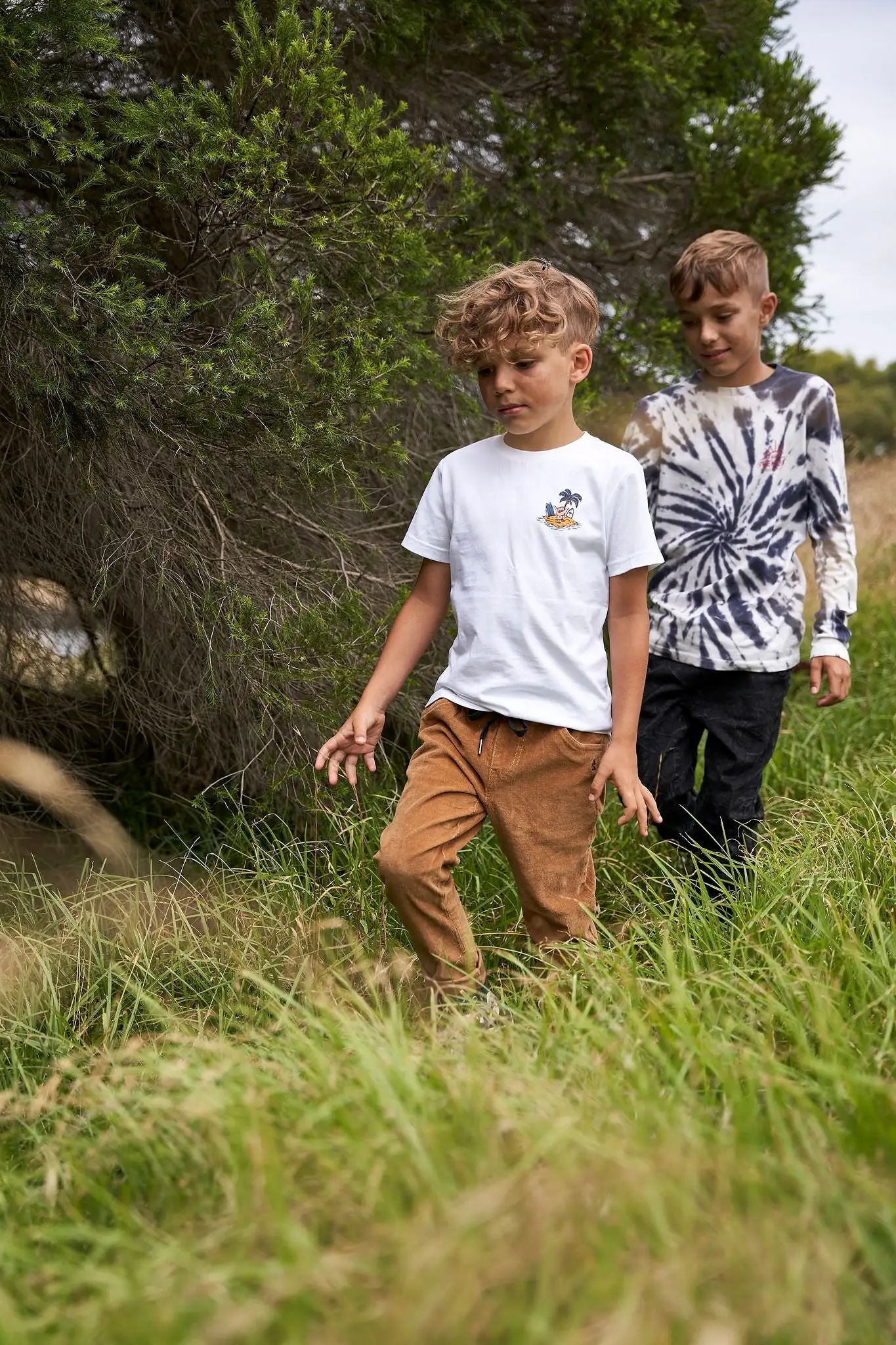 Trusty Mini Cord Pants Dark Tan