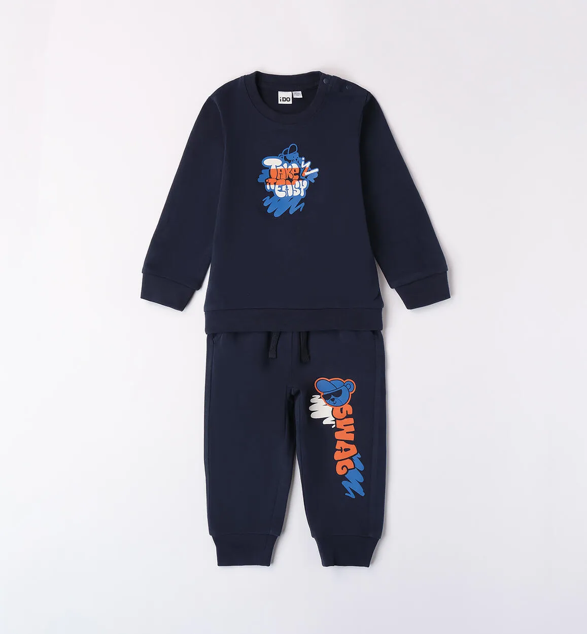 Two-piece baby suit