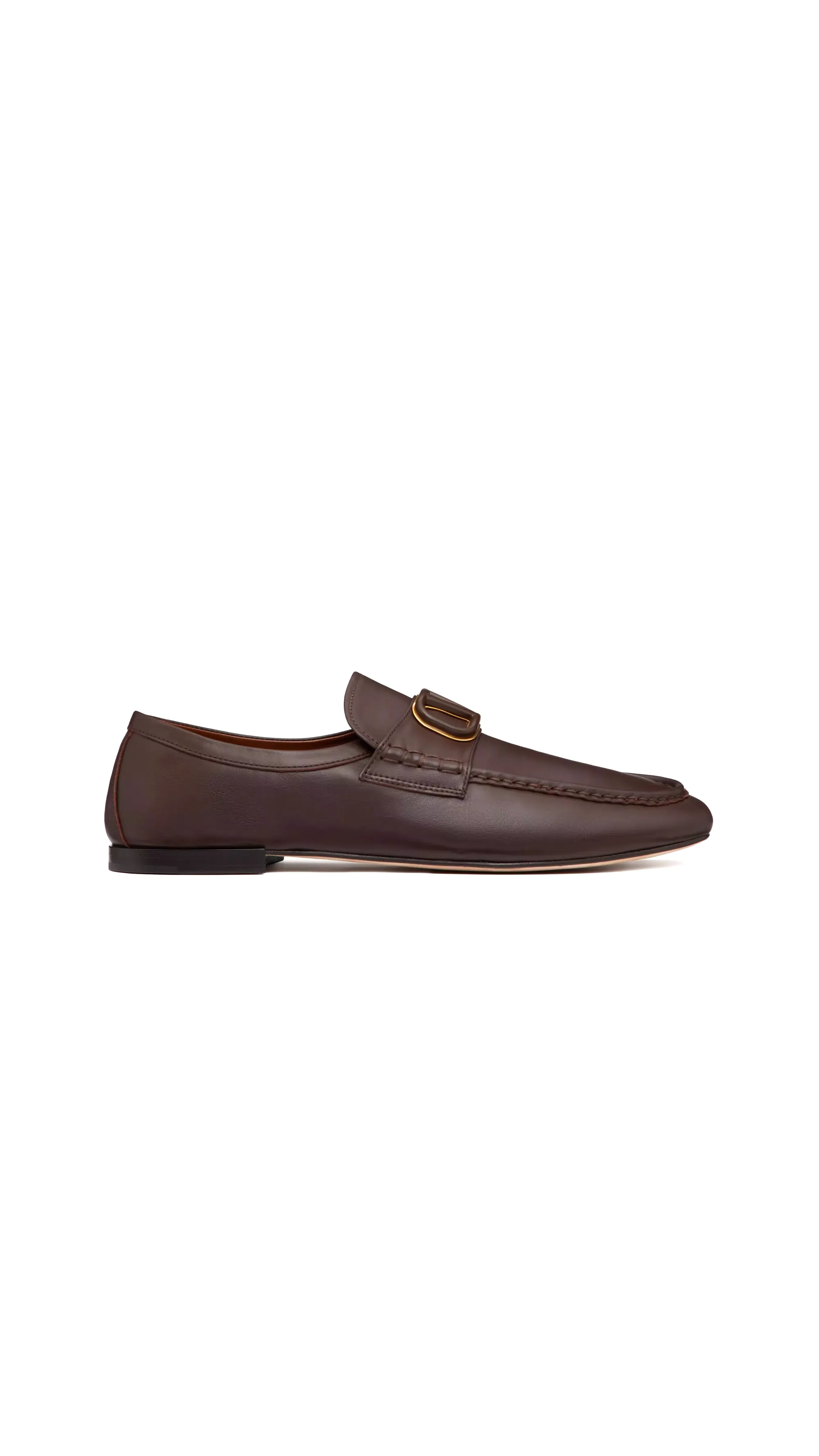 Vlogo Signature Calfskin Nappa Loafer - Fondant