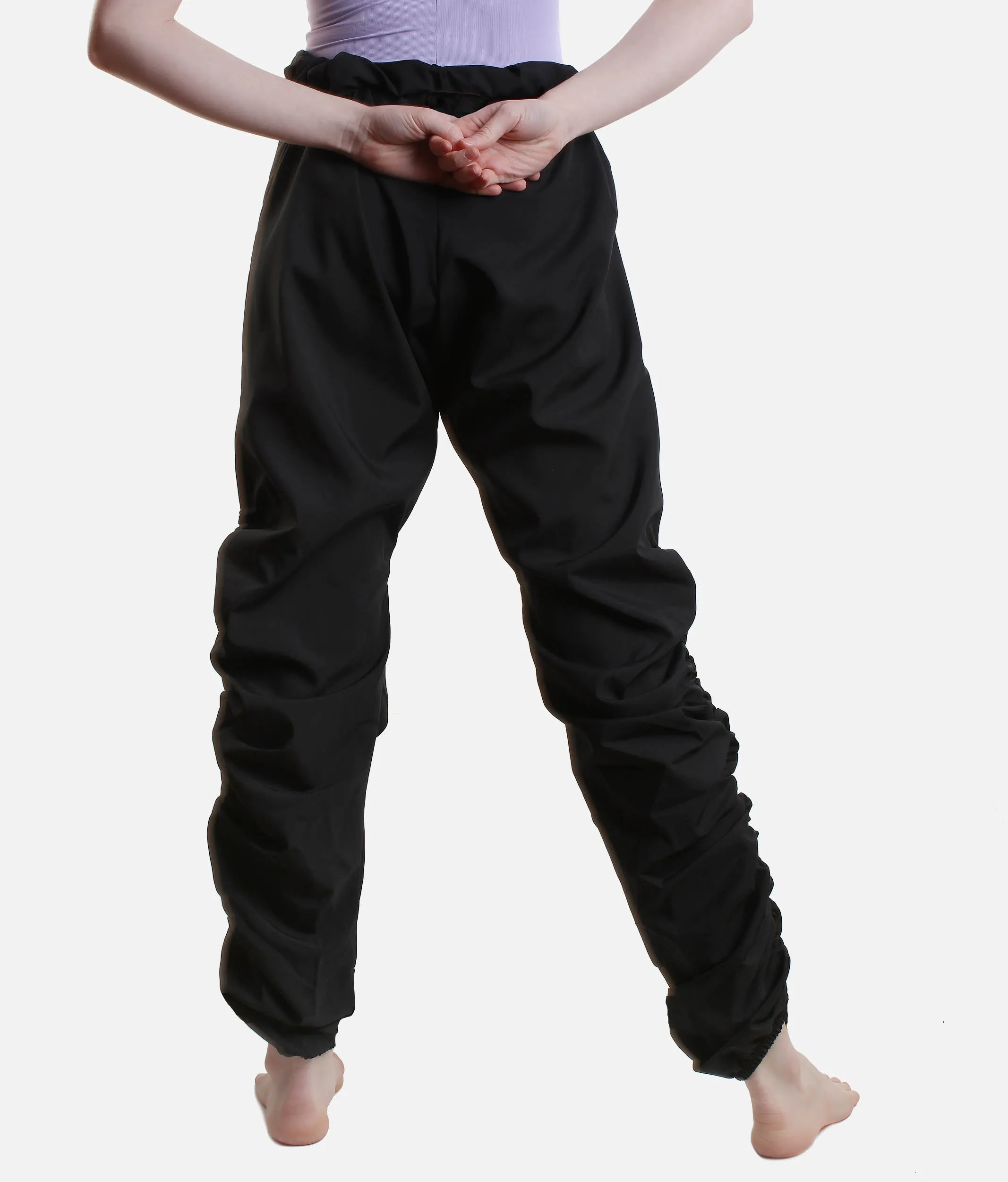 Warm Up Dance Pants, Ruched Detailing - 2017