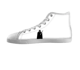 White custom shoes