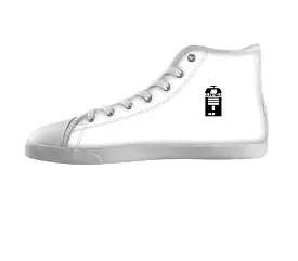 White custom shoes