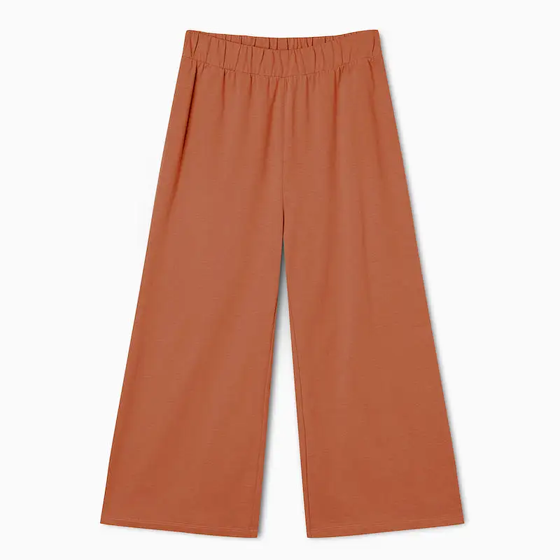 Wide Leg Pants Caramel Cookie