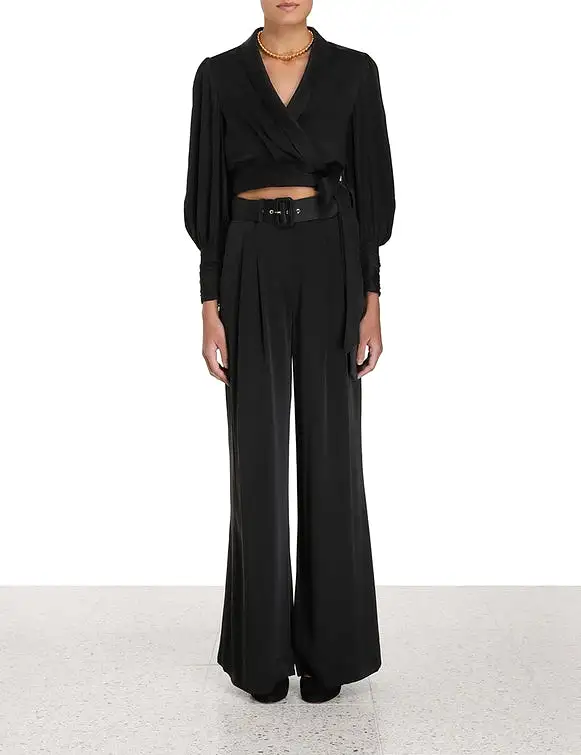 ZIMMERMANN Silk Tuck Pant